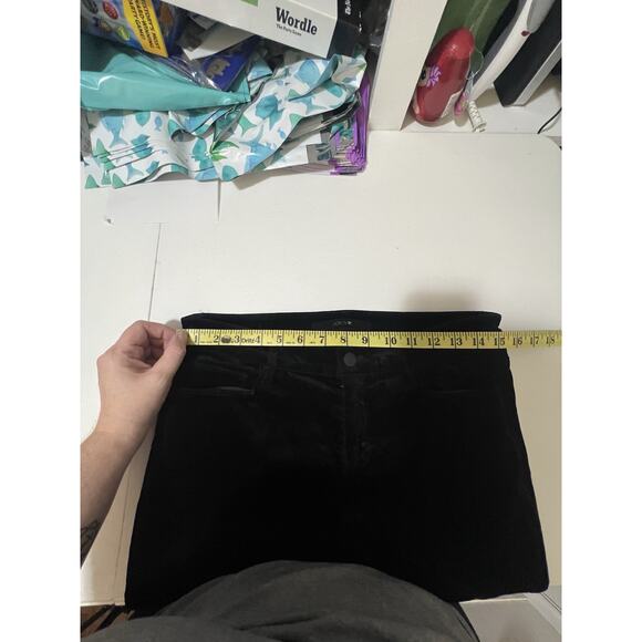 Joe's Womens Corduroy Ankle Jeans Size W 29 Black Chelsea Fit Skinny Leg Pockets - Picture 3 of 6